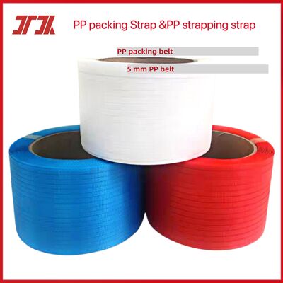 5-19mm Eco-friendly Lightweight Reliable PP Strapping Packing Belt para suprimentos escolares