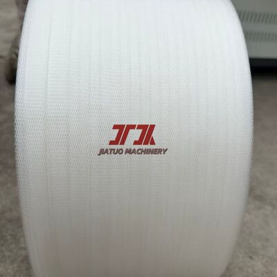 Cinta de embalagem de cintas PP de 5-19mm disponível para impressão, use matéria-prima nova com 6000m/rolo