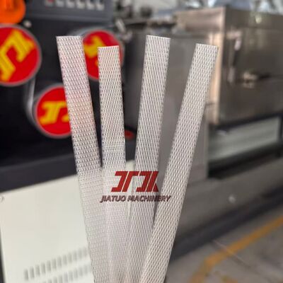 Cinturão de correia de 5 a 12 mm em PP, correia de embalagem em PP branca, para utilização com máquinas de correia automática