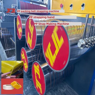 Equipamento de produção de correias de papel polipropileno Máquina de correias de papel polipropileno de parafuso único Máquina de correias automática