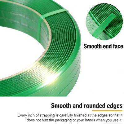 Correia plástica de embalagem plástica gravada colorida do ANIMAL DE ESTIMAÇÃO da pálete da correia do poliéster para a embalagem da carga