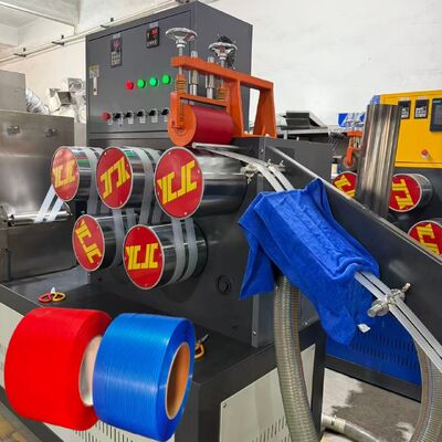 260 kg/H Pp Máquina de Fabricação de Faixas Faixas de Embalagem para Caixas Com Mudança de Ecrã Continuada