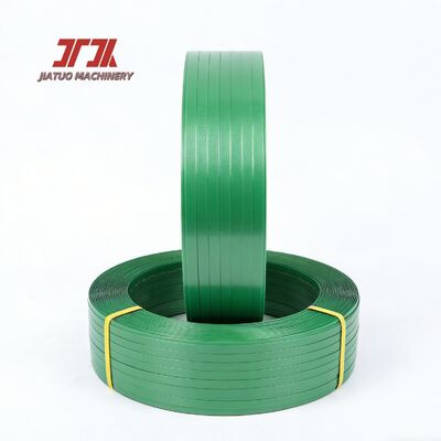 9-32 mm de correia de PET Faixa de embalagem verde de PP PET fabricada a partir de ferramentas de correia pneumáticas