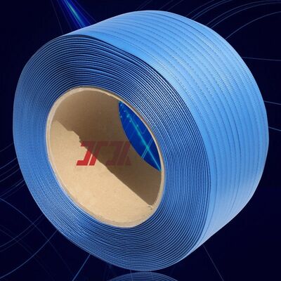Faixa de embalagem de PP 5 ̊15 mm Faixa de PP branca para máquina de fixação automática de fábrica