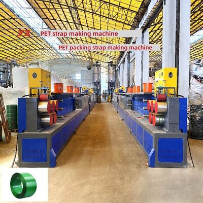 Máquinas de embalagem Equipamento de fixação de correias de plástico PET Linha de produção de fixação de correias de plástico PET