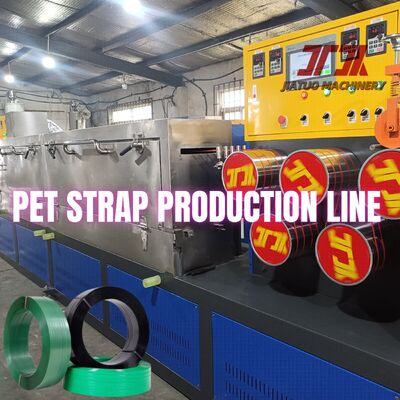 Faixa de embalagem de 9-32 mm PET com alta tensão e boa estabilidade