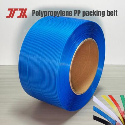 5-19 mm Cinturão de embalagem de PP em relevo durável Usar para embalagem industrial