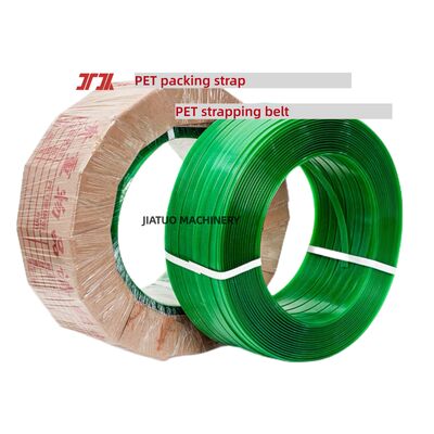 Cinta de embalagem PET de 9-25mm, cinta de aço plástico PET, cinta de embalagem PET com trituração de material de garrafa 100%