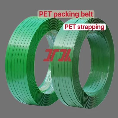 Fitas de embalagem PET de alta velocidade, fitas de aço PET, cintas de embalagem PET com alta resistência à tração