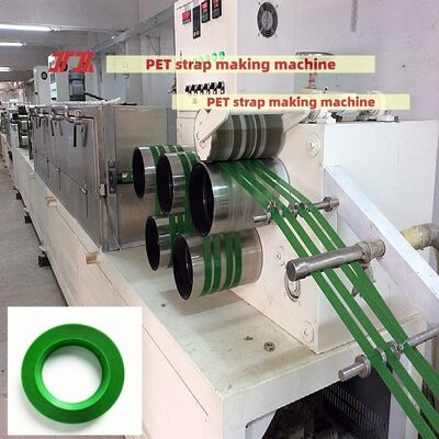 Equipamento de produção de correio PET de alta velocidade de 9 a 19 mm com materiais PET 100% reciclados