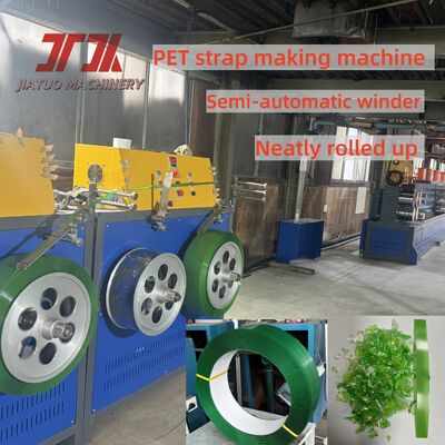 Sistema de filtro de cilindro único Máquina de fabricação de tiras de PET Faça uso de tiras automáticas