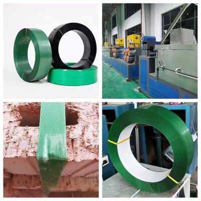 Máquina de Fabricação de Faixas de PET de 9-32 mm de Largura com Máquina de Enrolamento Automático e Capacidade de Produção de 225-250 kg/H