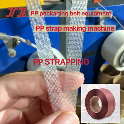 Linha de produção de cintas de PP de alta velocidade, máquina de fabrico de cintas de PP de 5 mm, com uma potência de extrusão de 100-600 kg/h
