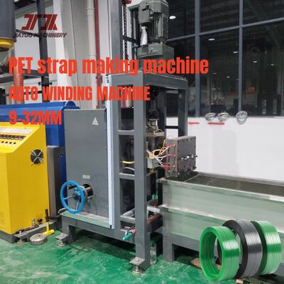 Linha de produção de cintos de aço PET plástico de poupança de energia para embalagens de carga pesada com capacidade de 220-250 kg/h