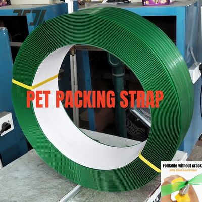 Linha de produção de cintos de aço PET plástico de poupança de energia para embalagens de carga pesada com capacidade de 220-250 kg/h