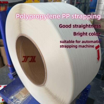 Máquina de fabricação de tiras de 9-15 mm PP com barril de material de 150 kg e sistema de controle PLC