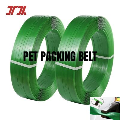 Faixa de embalagem de poliéster com cintas PET de alta resistência de 9-32 mm para embalagem de tijolos de paletes