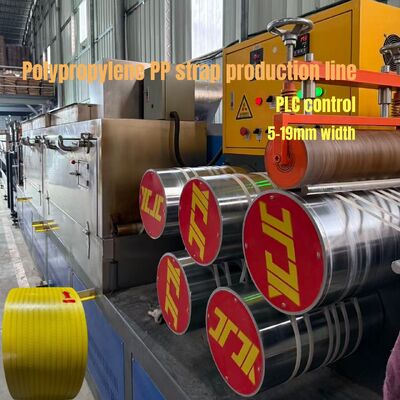 linha controle da extrusão da correia da embalagem do polipropileno do capacidade superior 480kg/h do PLC