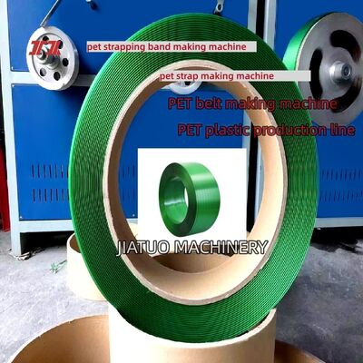 Cinturão de embalagem em PET verde com cinta PET de correia PET para ferramentas de correia pneumática