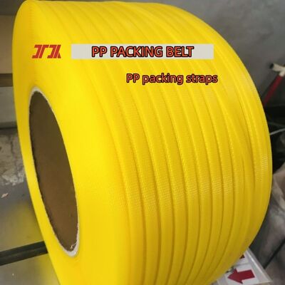 Fita de embalagem PP transparente de 12 mm, fita PP de alta velocidade para máquinas de fita automáticas