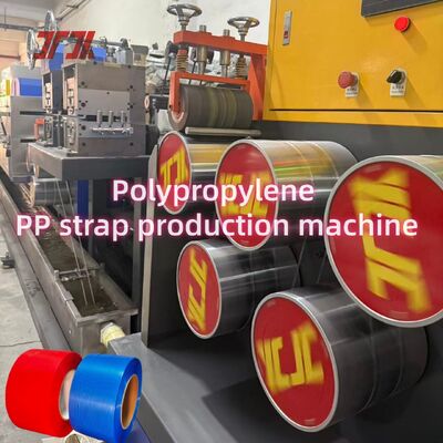 Máquina de fabricação de tiras de PP Extrusora de tiras de PP Linha de extrusão de tiras de material reciclado