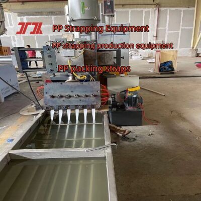Linha de produção de cinto de embalagem PP Máquina de fabricação de cinta plástica PP para equipamento acessório
