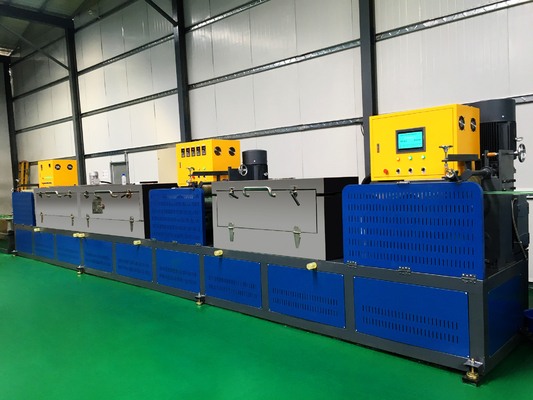 200KW reciclou o ANIMAL DE ESTIMAÇÃO a linha PLC da extrusão que da correia controla a colocação de correias da extrusora da faixa