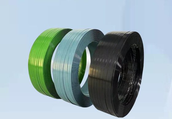 A colocação de correias de empacotamento gravada impressa macia do ANIMAL DE ESTIMAÇÃO grava 16mm 19mm