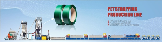 Capacidade de produção material reciclada 100% da tensão 150-850kg 420-600kgs/H da correia dos flocos da garrafa