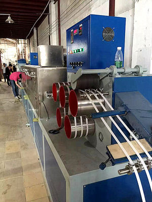 Máquina de fabricação de rolos de correia de PP com câmara de câmbio sem parar