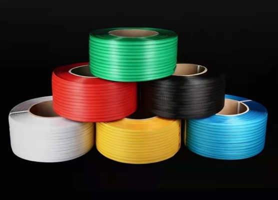 Correia de embalagem 6mm plástica 40kg da categoria 5mm da máquina que empacota prendendo com correias a fita