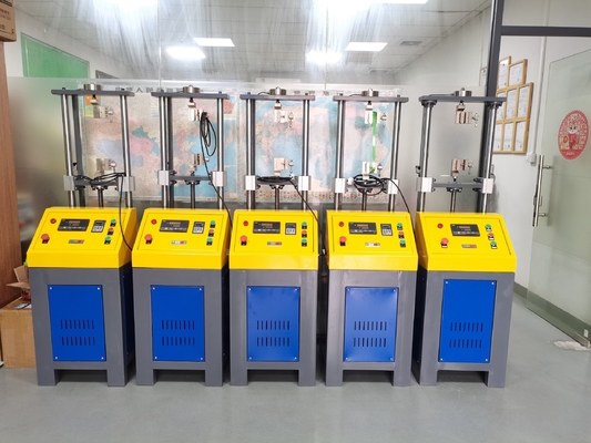 Máquina de teste elástica alta da precisão ±0.5% com escala do curso de 0-1000mm