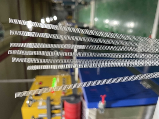 Máquina de fabricação de tiras de fibra de polipropileno de motor Siemens para materiais de embalagem