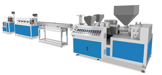 JTPP-110 Máquina de Fabricação de Rattan de Imitação de Plástico: Parafuso de 3300 mm, 6 Faixas, Capacidade de 130 kg/h