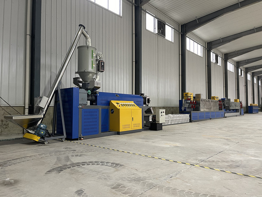 Linha de produção de extrusores de plástico para filamentos de fibras de poliéster equipamento de filamentos de poliéster para 200-300 m/min