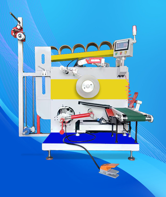 Máquina de enrolar de correias com motor de servo duplo PP para banda de enrolamento