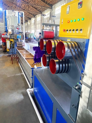 Máquina de fabricação de correias de material reciclado de PP de diâmetro de parafuso único de 110 mm