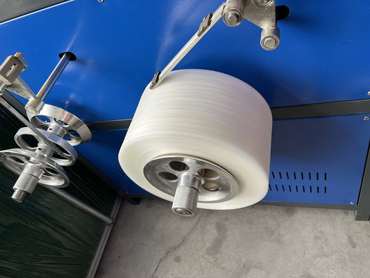 Linha de extrusão de correia de PP, linha de produção de máquina de agrupamento de PP, equipada com ecrã táctil PLC, motor GUGAO de 37KW