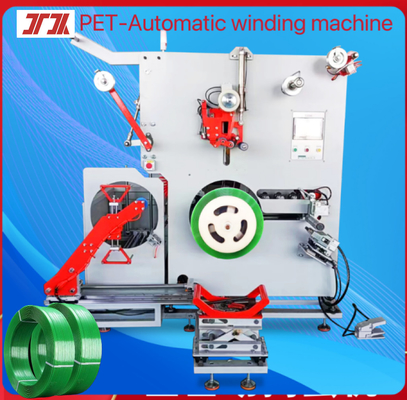Correia plástica da dobadoura automática da correia do ANIMAL DE ESTIMAÇÃO da dobadoura 80KG/H que faz a máquina