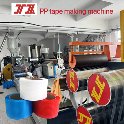 Máquinas para fabricação de cintos de plástico de PP Máquina de extrusão de PP de largura de 5-19 mm
