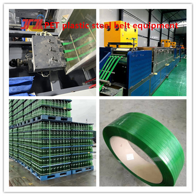 Taiwan Fotek Sistema de Controle PLC PET STRAP Máquina de Fabricação para 100% de frascos de garrafa reciclados