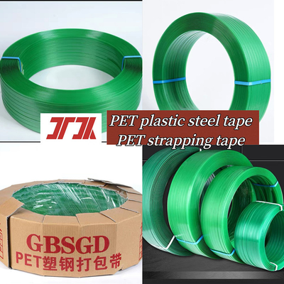 Materiais de embalagem PET Cintas de plástico de aço Cintas de PET 1000-4000M/rolo