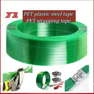 Faixa de embalagem de plástico por grosso PET faixa de enxaguante de plástico de aço para animais de estimação faixa de embalagem de 9-32 mm