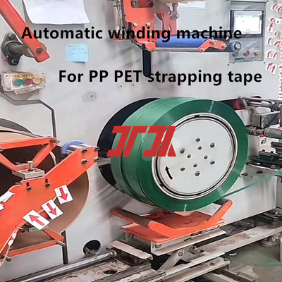 Velocidade da linha 150-250 m/min Máquina de enrolamento automática de PP PET Máquina de enrolamento automática em cabo em geral