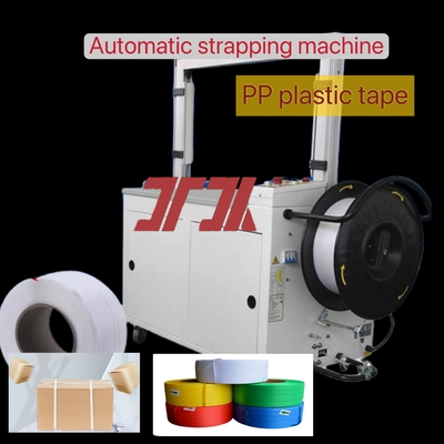 Máquina de cintas semiautomática CE de bom preço para caixas de cintas PP