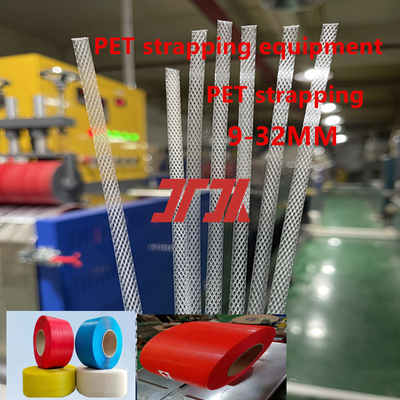 Máquinas de plástico 5-15mm linha de produção de cintas de PP Equipamento de produção de cintas de PP com 100% de matérias-primas de trefilação de polipropileno PP