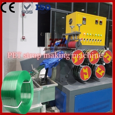 Linha de produção de PET Strapping Band Máquina de fabricação de tiras de plástico com controle PLC