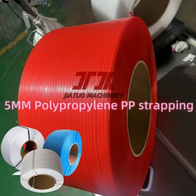 5mm 6000m/Rol PP Pet Strap para requisitos do cliente com comprimento maior