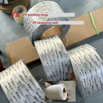Cinturão de embalagem de PP de 5 ∼ 12 mm estilo sanduíche Cinturão de PP para máquina de enxaguamento de alta velocidade
