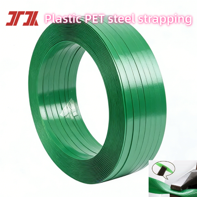 9-32 mm Largura PET Plastico Cintas Para Paletes Embalagens de Carga Pesada
